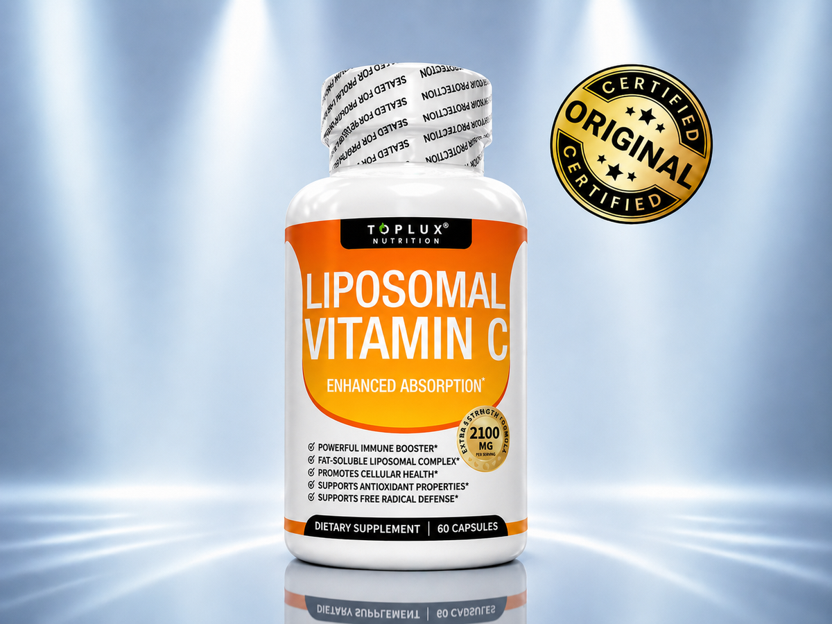 Liposomal Vitamin C, Toplux, 60 caps.