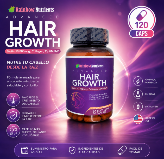 HAIR GROWTH X 120 CAPS