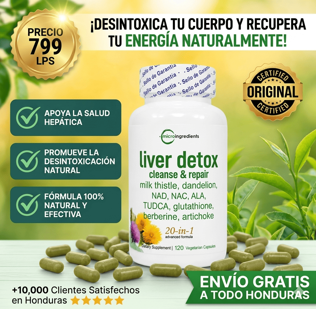 Microingredientes para restaurar el hígado X 120 CAPS